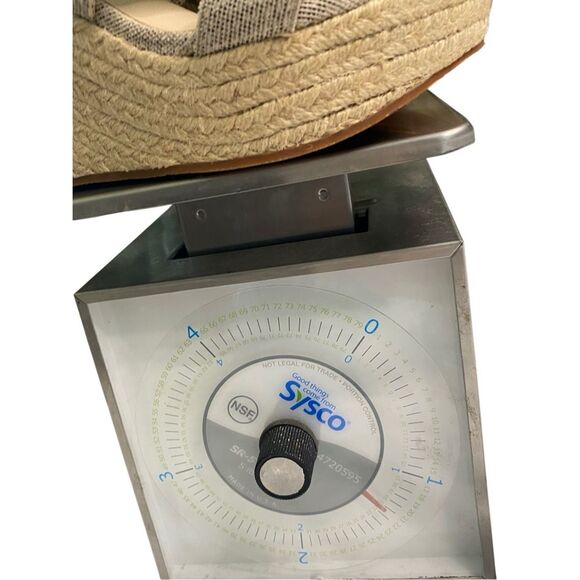 BC Footwear Natural Exotic Wedge Espadrille Sandals Womens 7 Beach Vacation Sexy - Picture 11 of 11